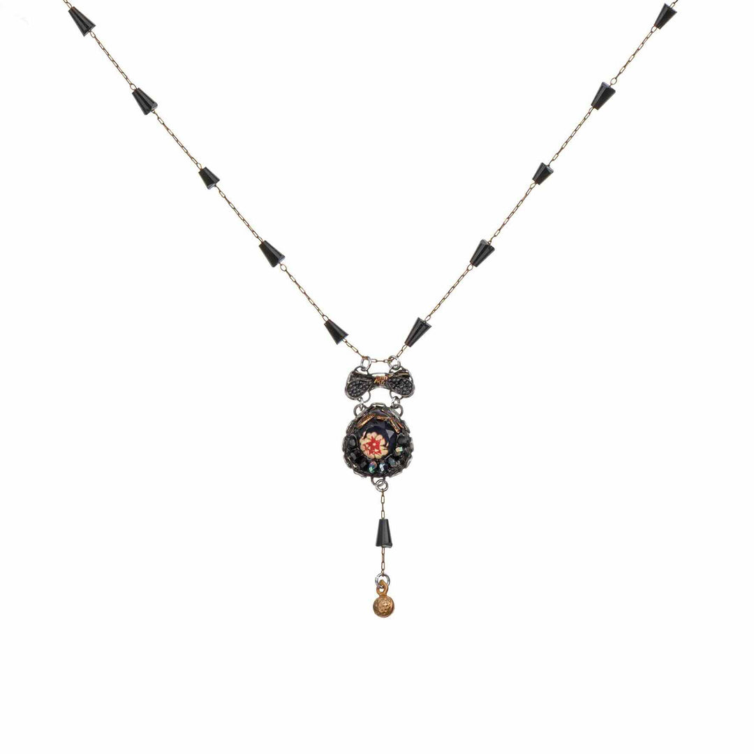 ayala bar ketting obsidian night ash