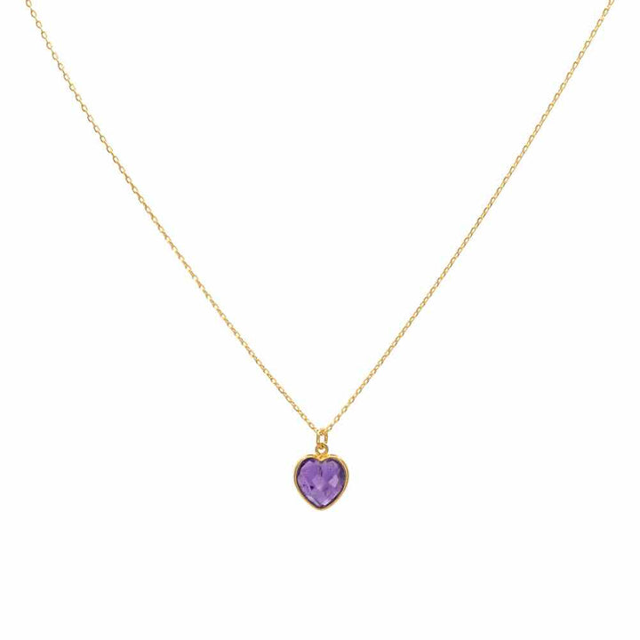 Une a Une ketting Amor Amethyste