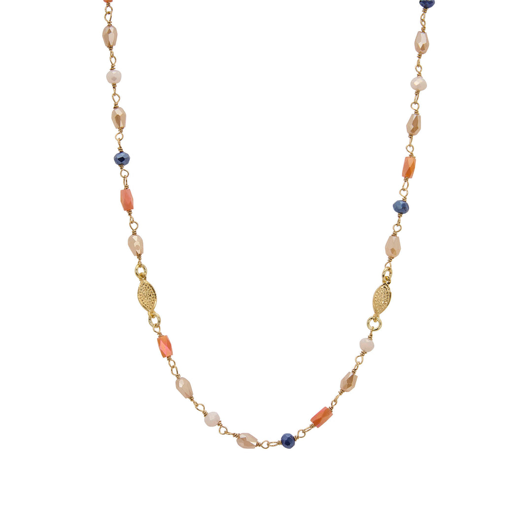 Une a Une ketting Farandole navy