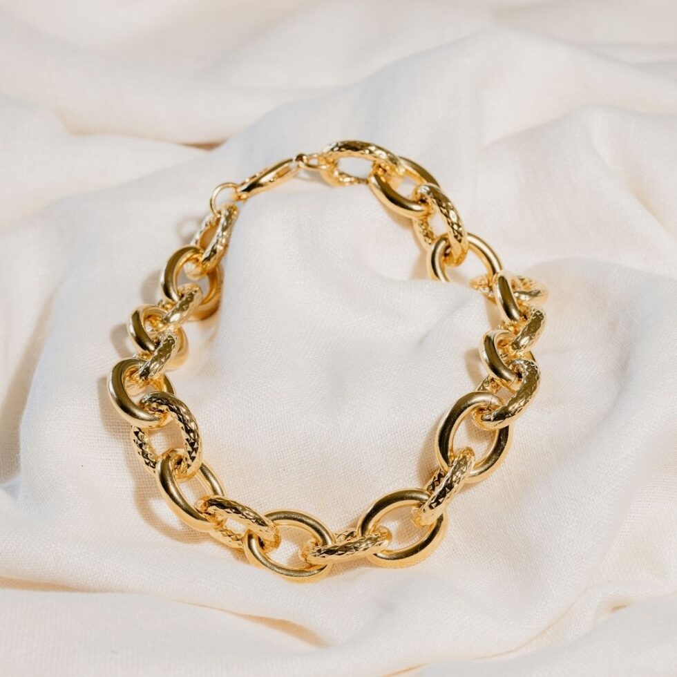 souvenirs de pomme ketting amalia chain gold