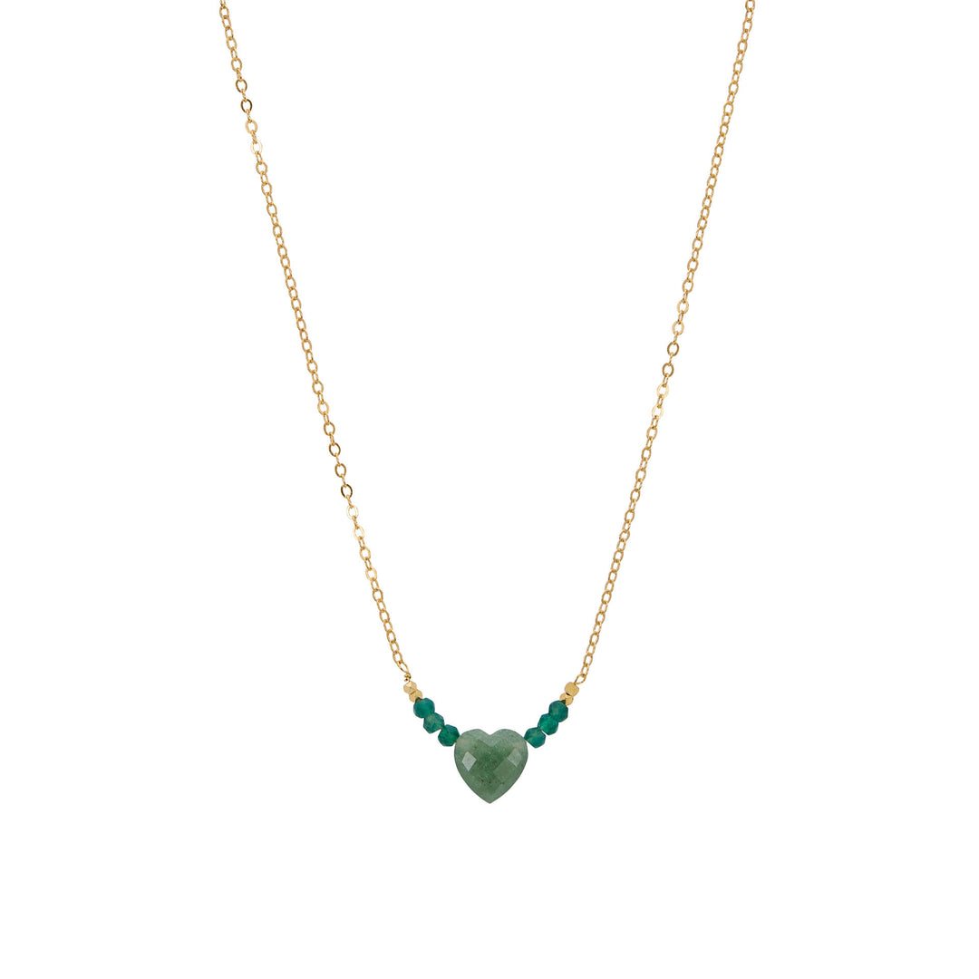 Une a Une ketting lia aventurine