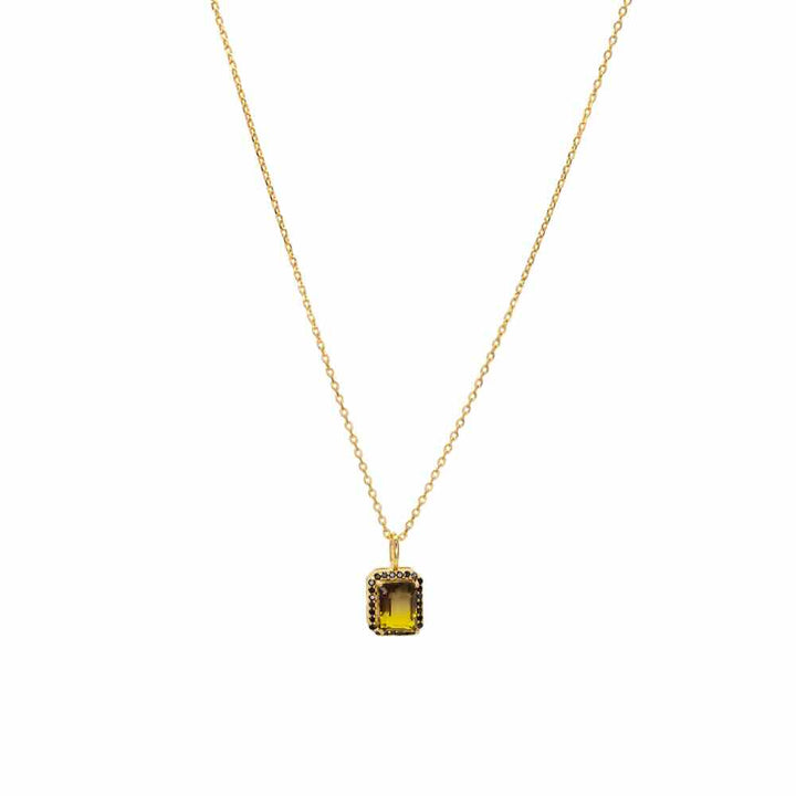 Une a une ketting Sublime Jaune Brun