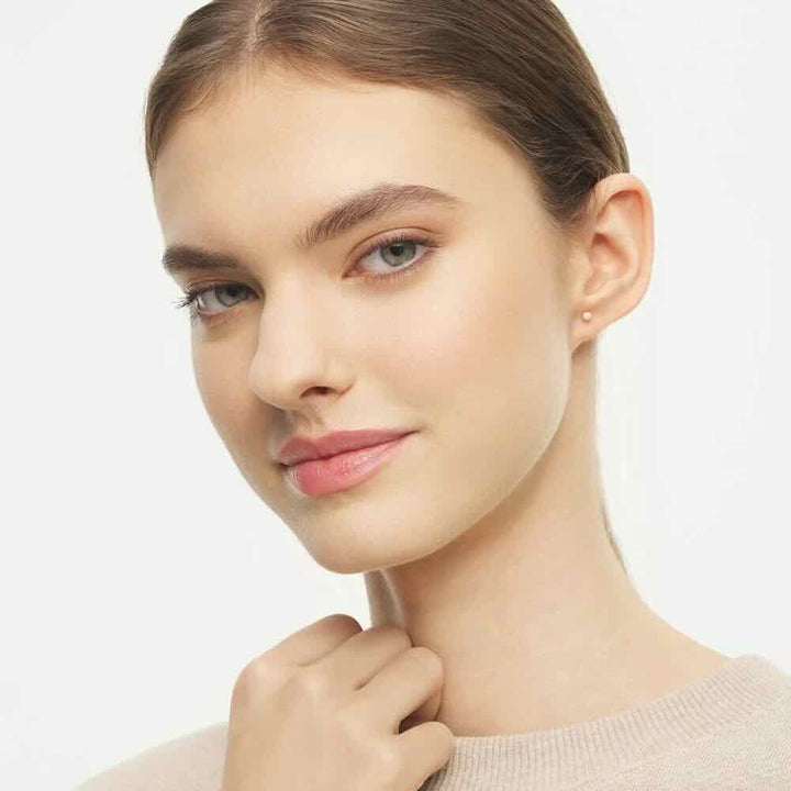 lulu copenhagen oorbellen color ball dusty peach (1stuk)