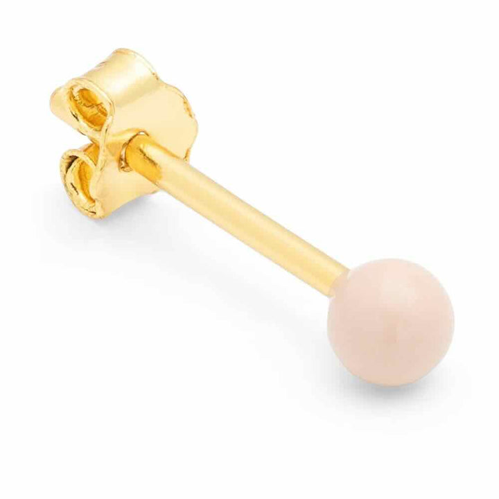 lulu copenhagen oorbellen color ball dusty peach (1stuk)
