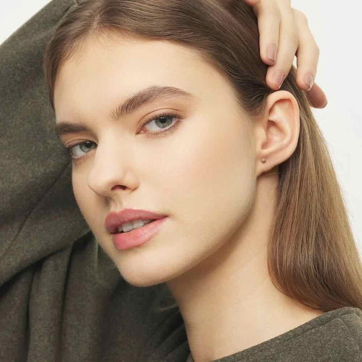 lulu copenhagen oorbellen color ball mocha mousse (1stuk)