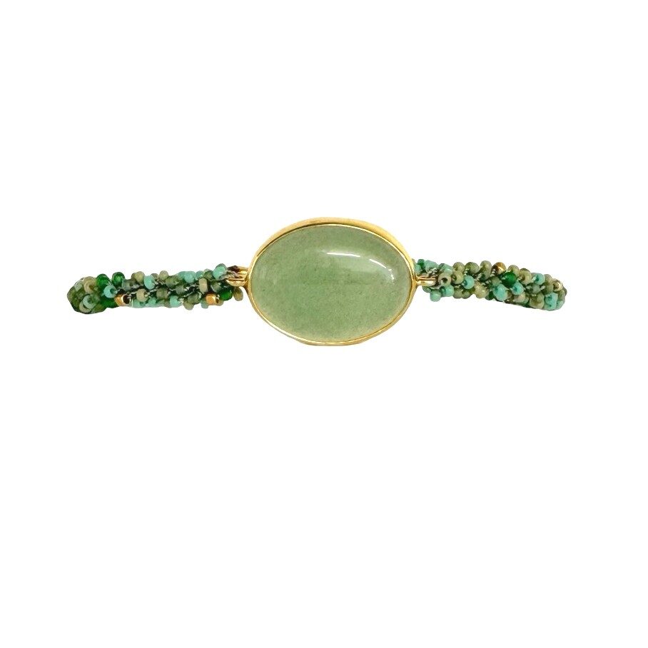 ibu jewels armband cap cole mix green