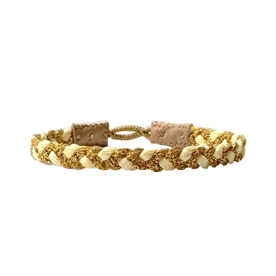 ibu jewels armband cap maya antique beige
