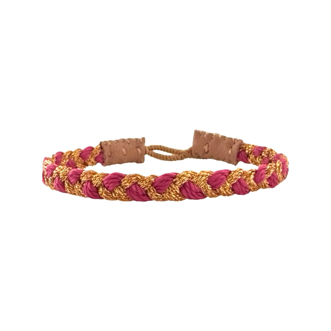 ibu jewels armband cap maya fuchsia