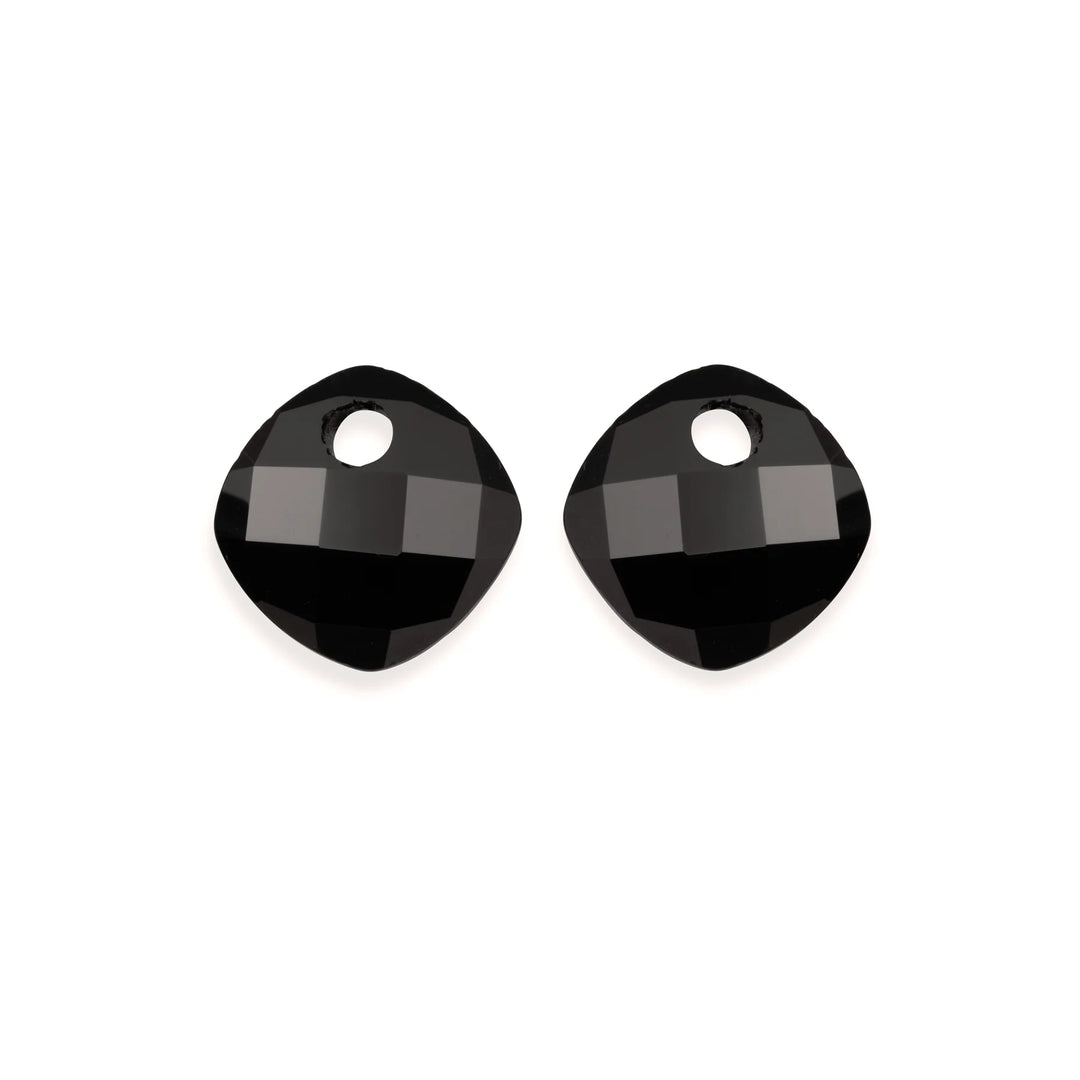 sparkling jewels hangers cushion cut onyx