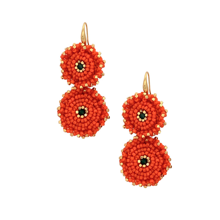 ibu jewels oorbellen pomme hermes orange