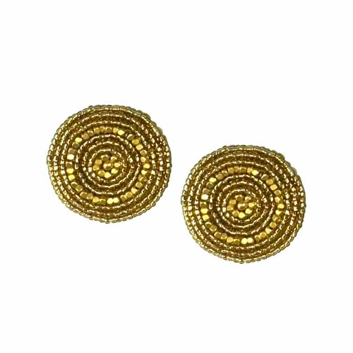 ibu jewels oorbellen stud anna gold