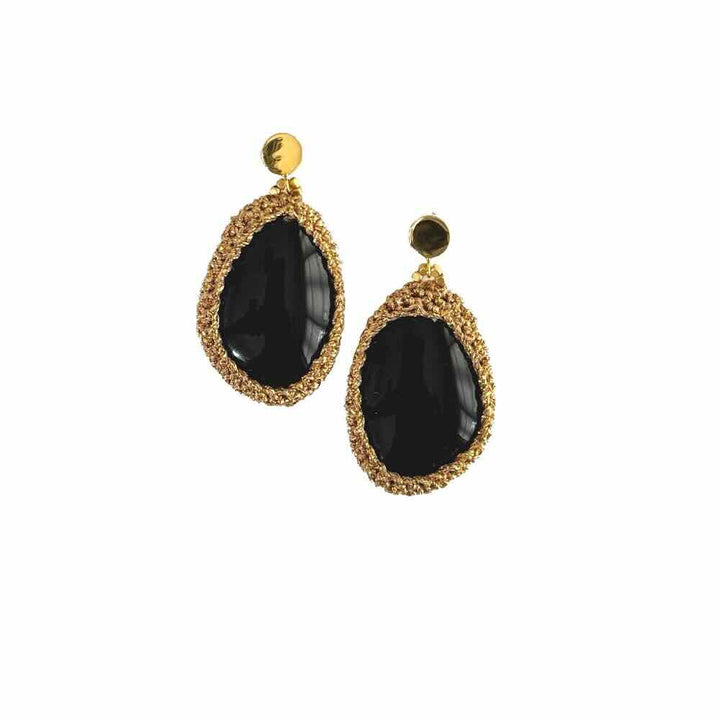 ibu jewels oorbellen jules onyx