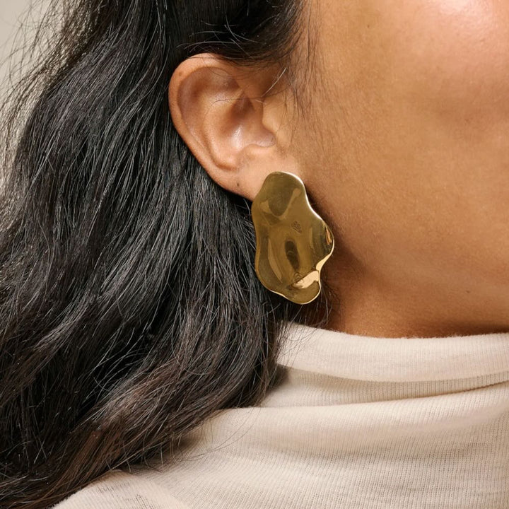 enamel oorbellen cleopatra