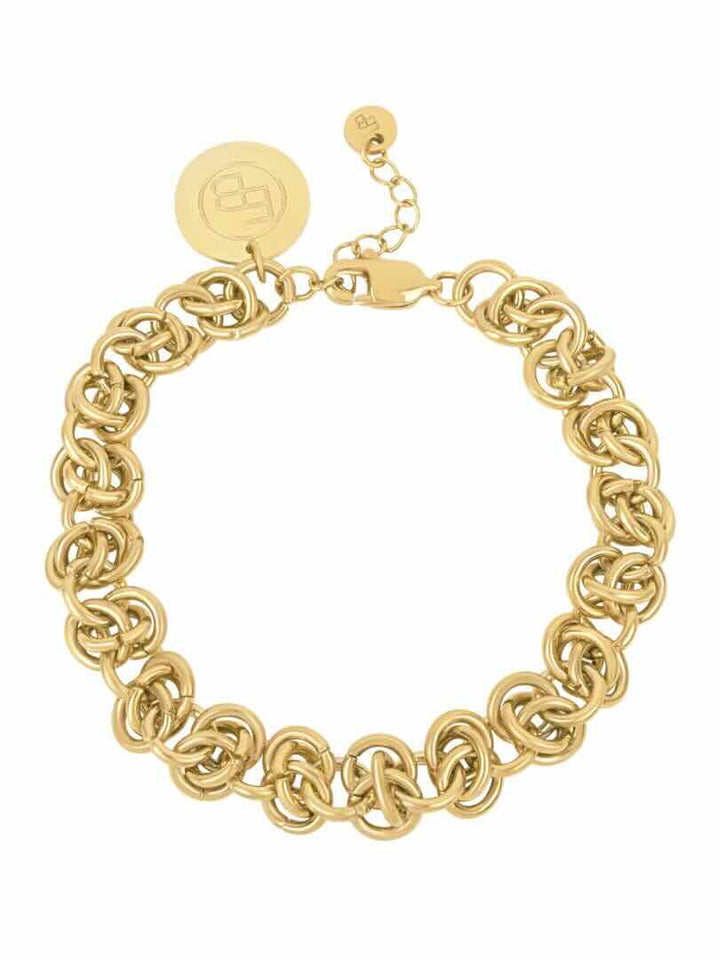 Ellen Beekmans armband met cirkelvormige schakel