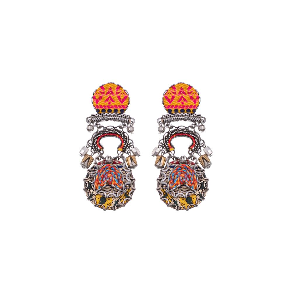 ayala bar oorbellen embroidered dream h2033