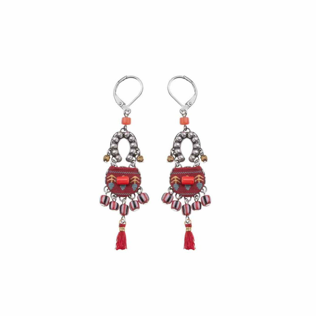 ayala bar oorbellen crimson fire nar