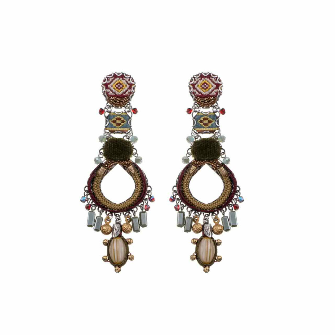 ayala bar oorbellen vintage gold set kusa