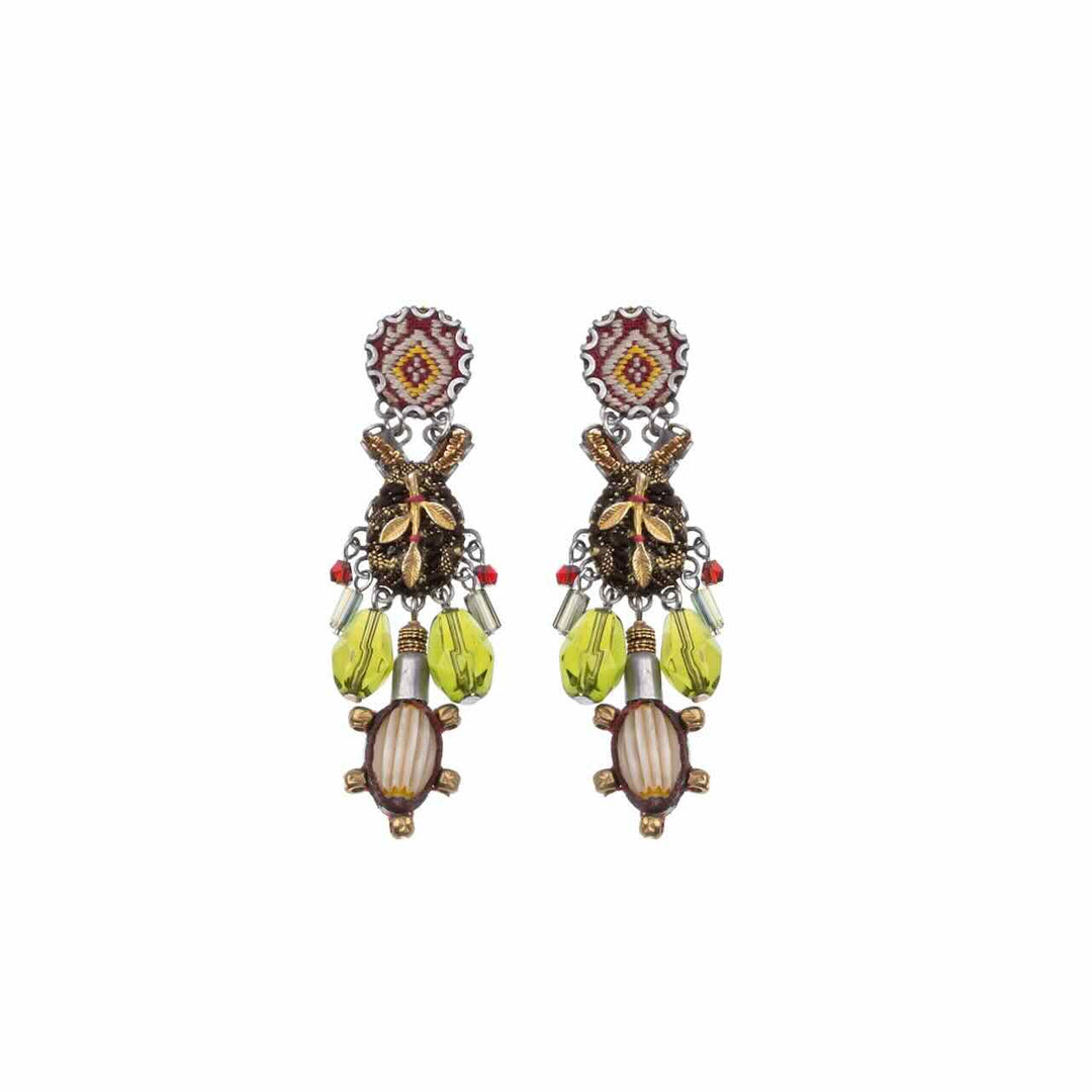 ayala bar oorbellen vintage gold set vana