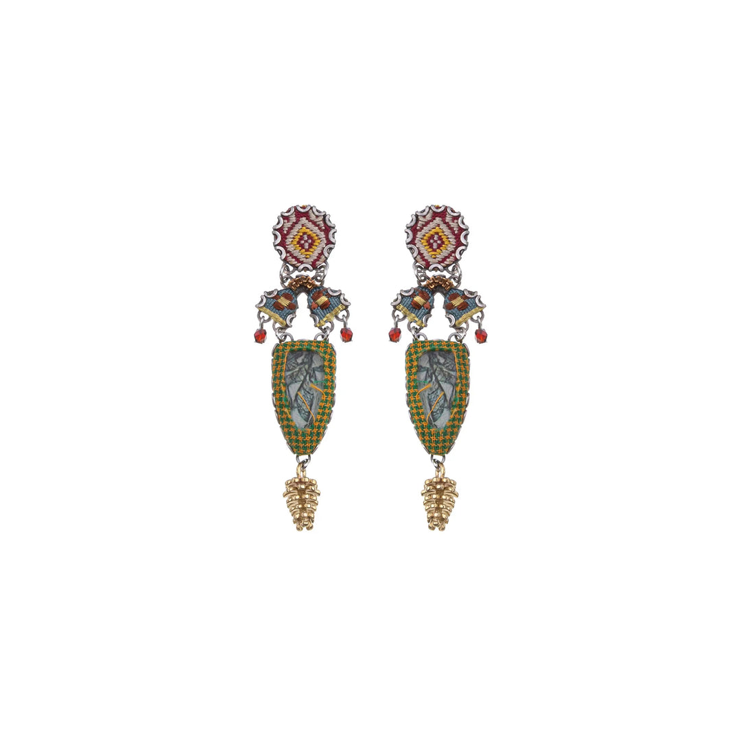 ayala bar oorbellen vintage gold set kshetra