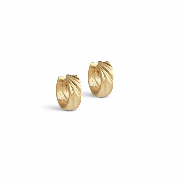 enamel oorbellen wave mini