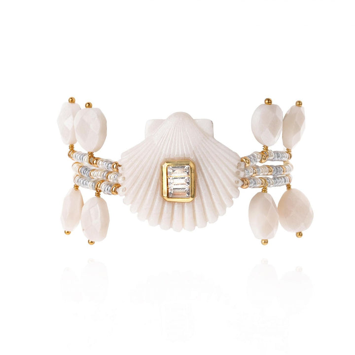 Hipanema armband Shelley blanc