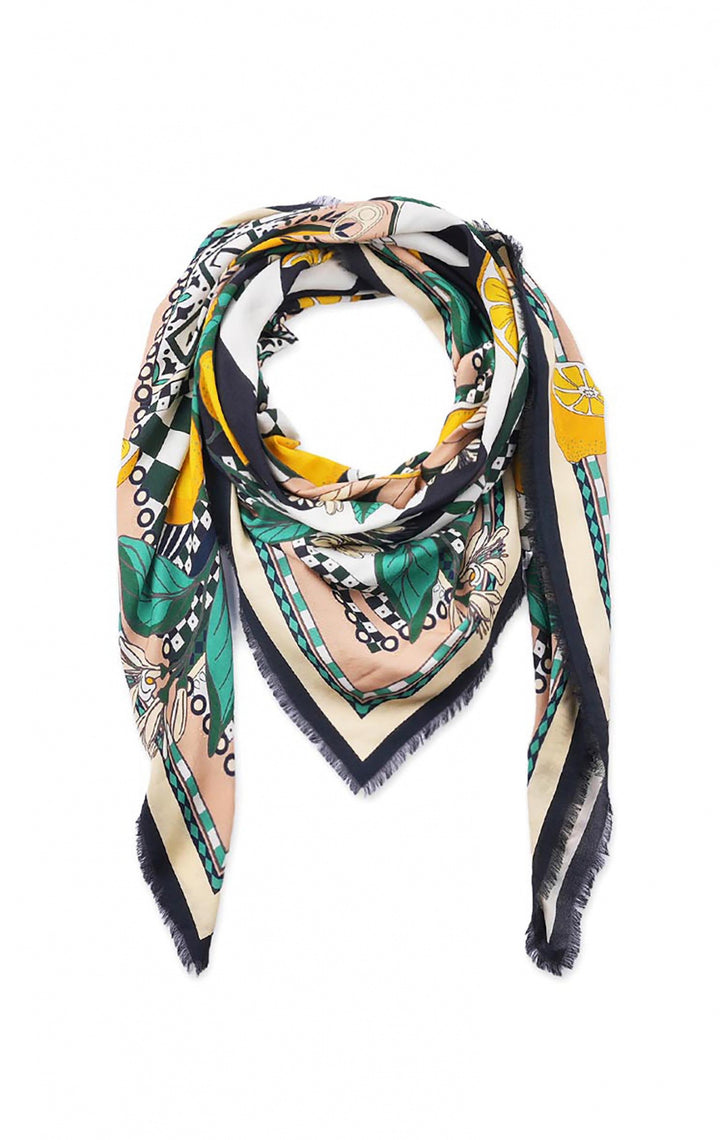 Wild Paris sjaal Sicily black big