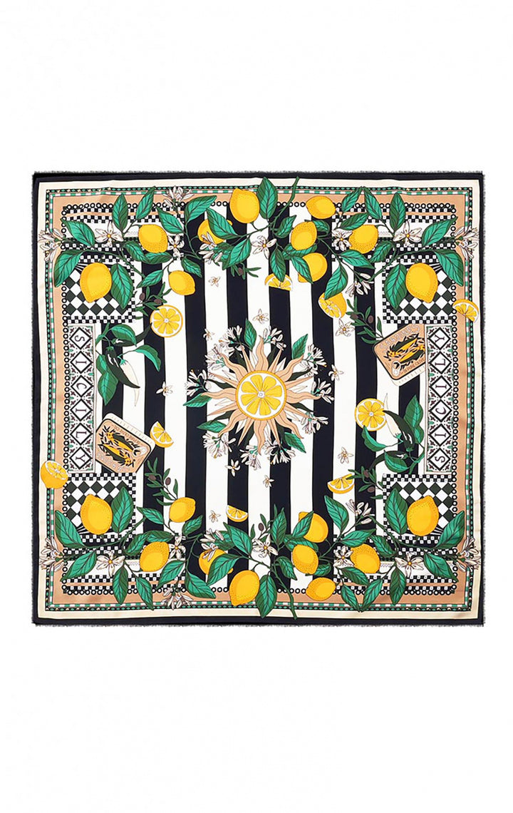 Wild Paris sjaal Sicily black big