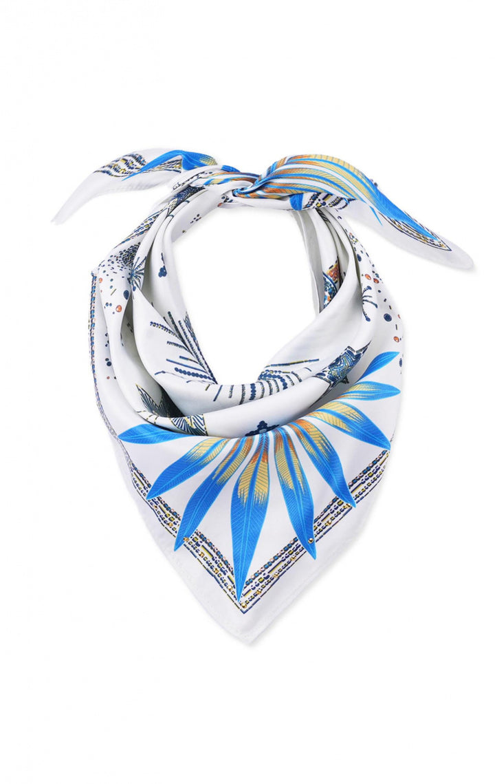 Wild Paris sjaal Comete white mini