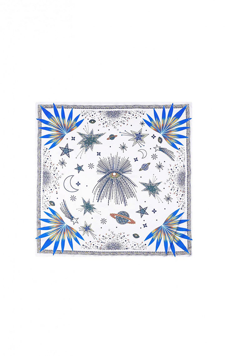 Wild Paris sjaal Comete white mini
