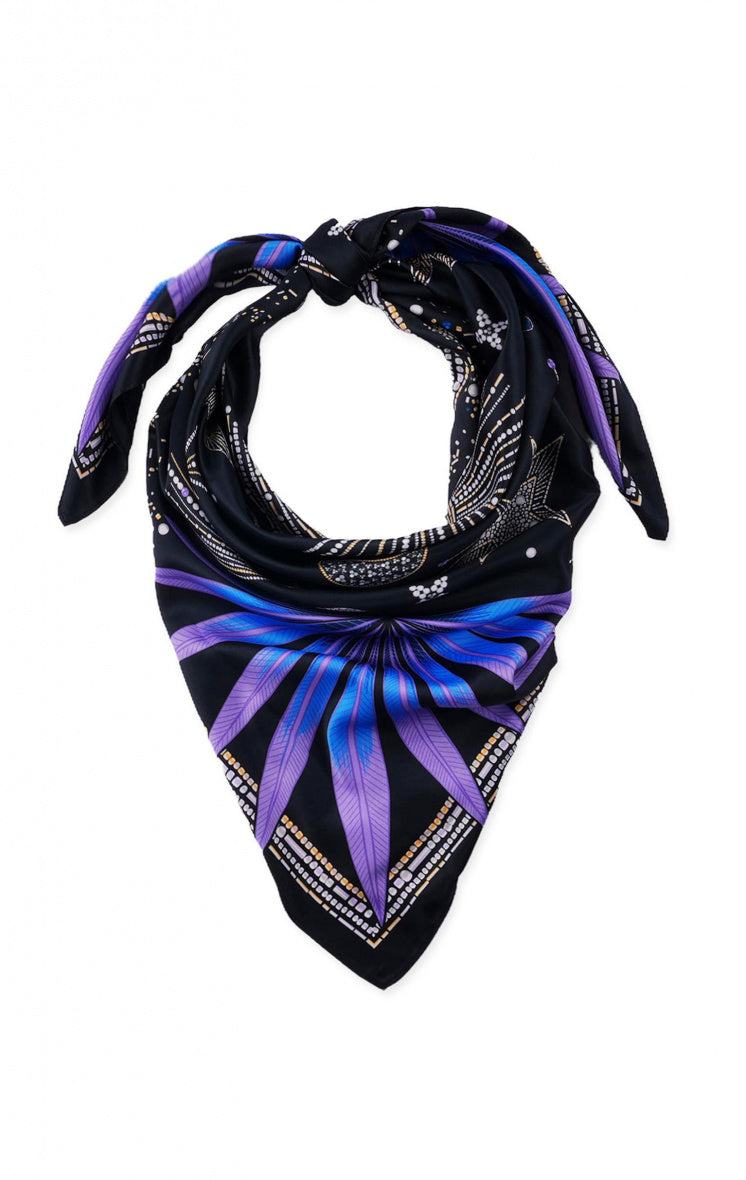Wild Paris sjaal Comete black middle