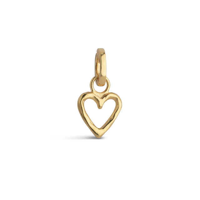 Enamel bedel organic heart