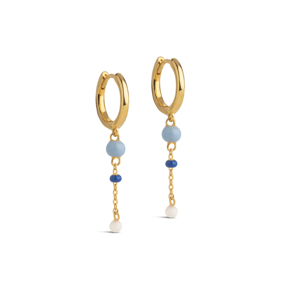 Enamel oorbel Lola bold