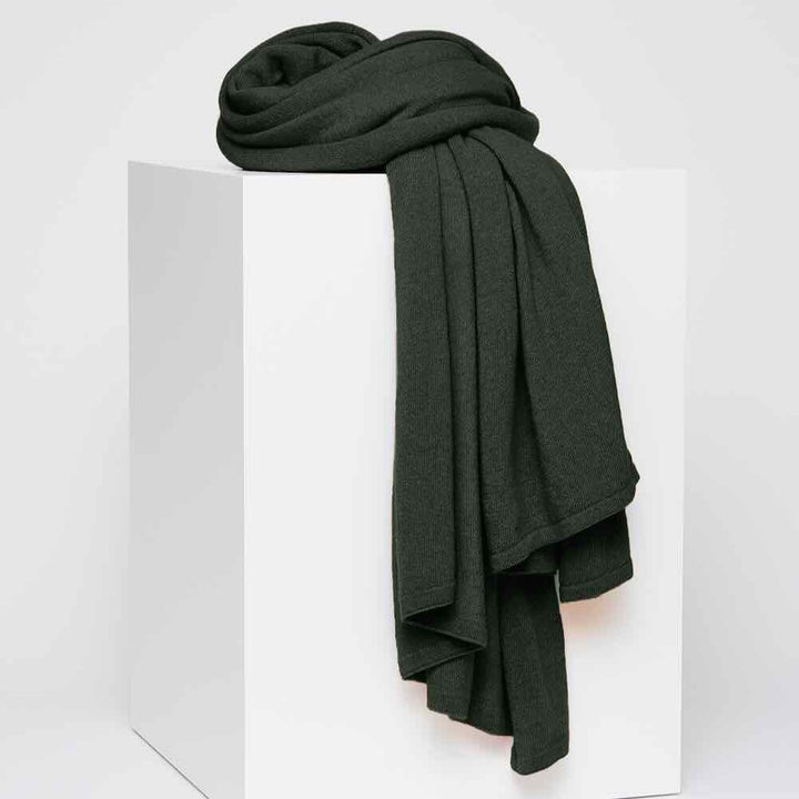 Sjaalmania cosy chic dark green