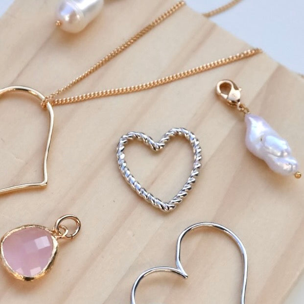 the finds bedel heart (kies goud/zilver)