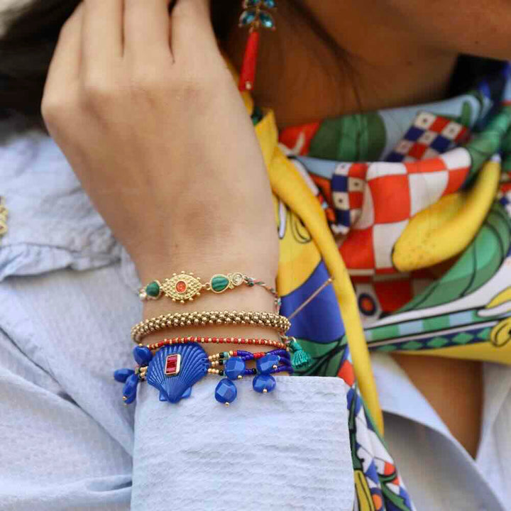 Hipanema armband Shelley Indigo