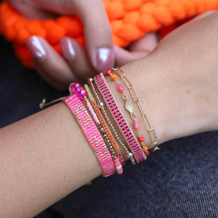 leju armband nova pink
