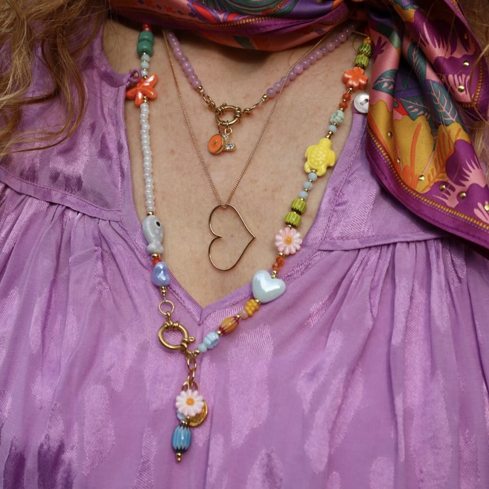 widaro ketting lovely beads (kies je kleur)