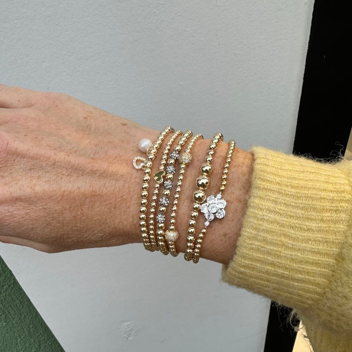 pscallme armband dot 5 luxe gold