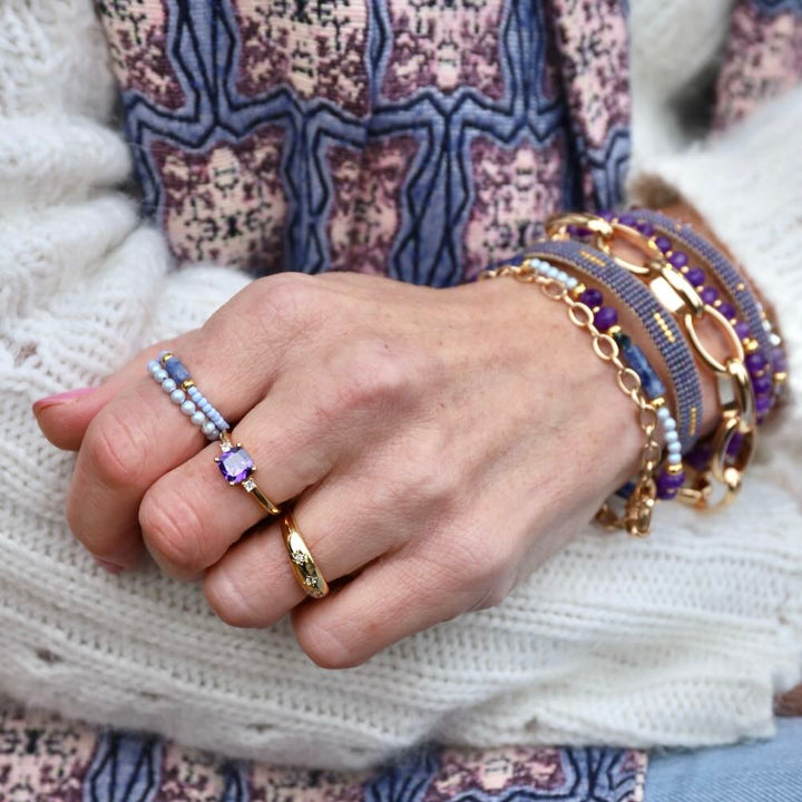 widaro ring color stone rings