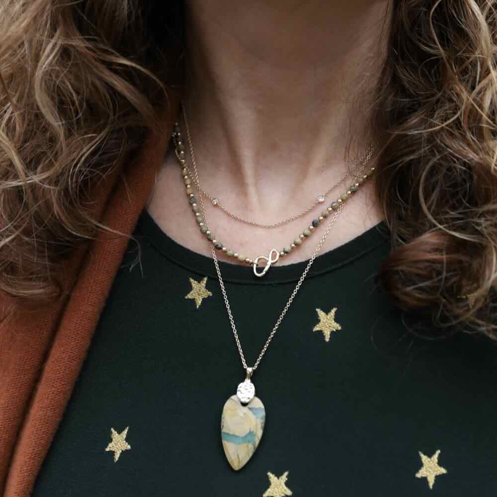 sparkling jewels pendant goud