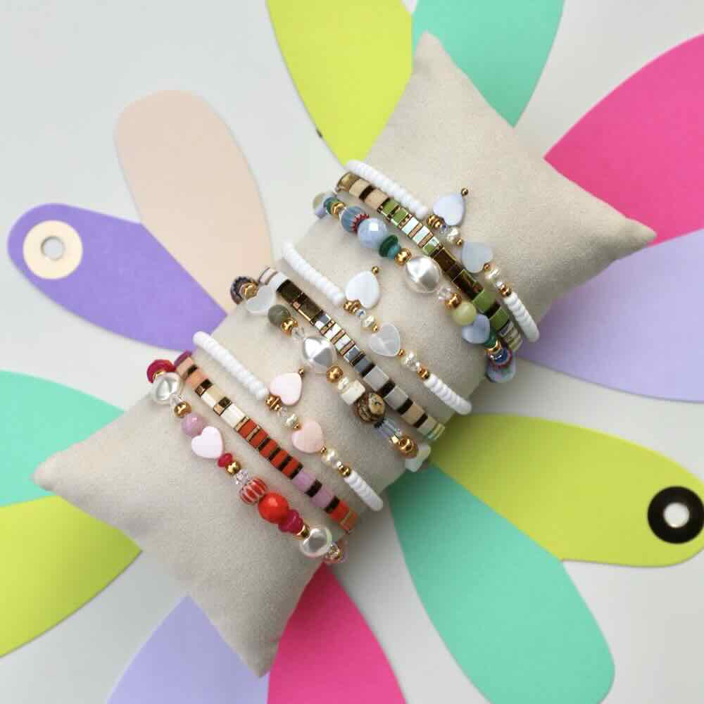 widaro armband sweet heart (kies je kleur)