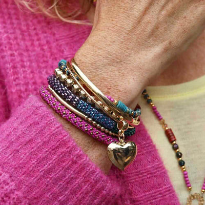 pscallme armband bar gold