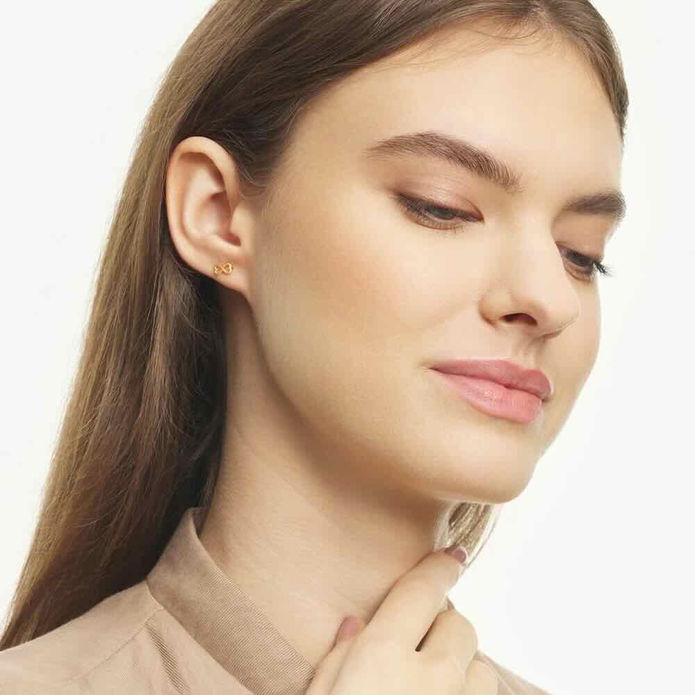 lulu copenhagen oorbel infinite love gold (1stuk)