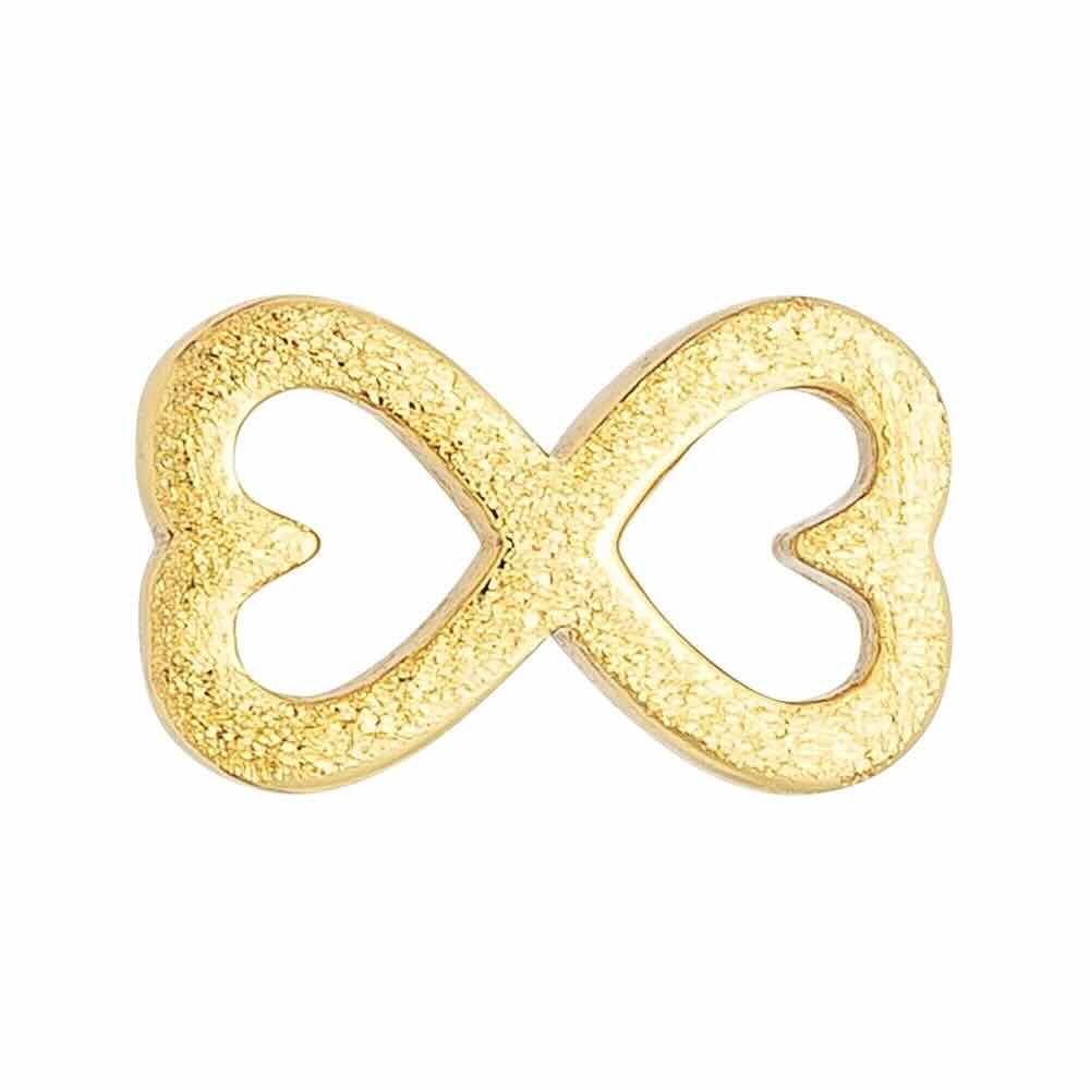 lulu copenhagen oorbel infinite love gold (1stuk)