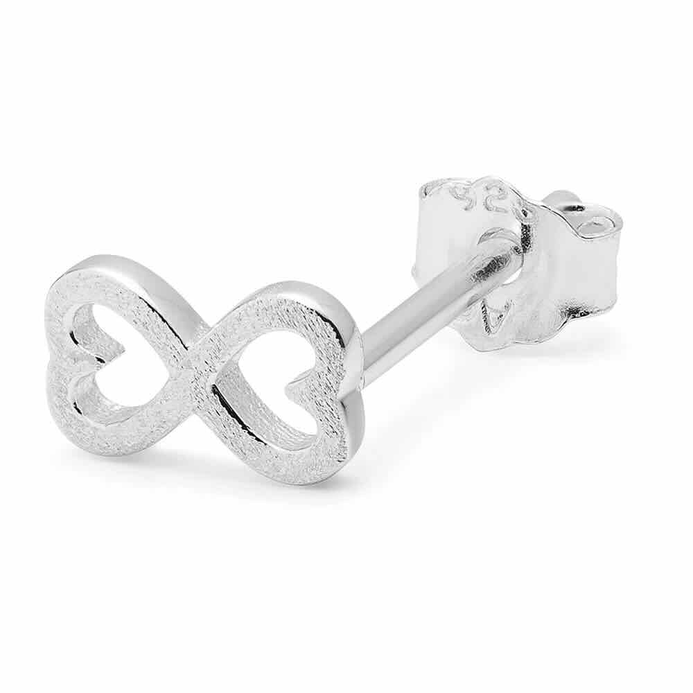lulu copenhagen oorbel infinite love silver (1stuk)