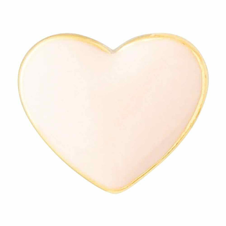 lulu copenhagen oorbellen love u dusty peach (1stuk)