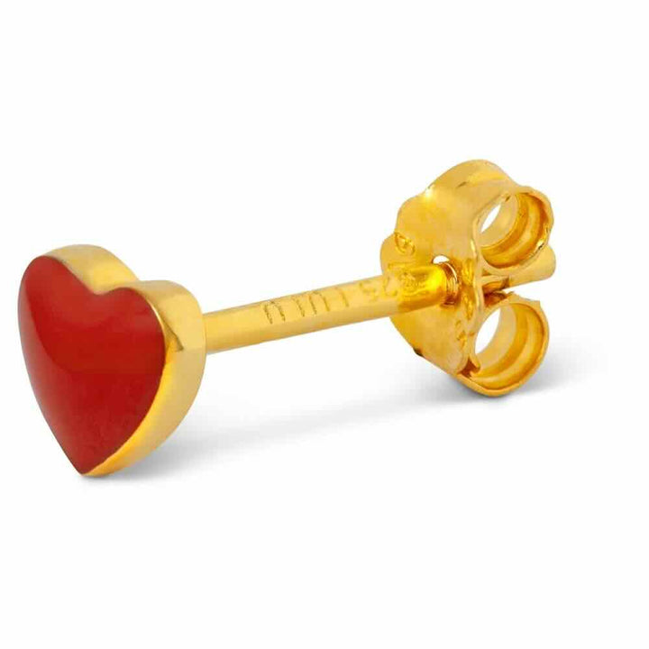 lulu copenhagen oorbellen love passion red (1stuk)