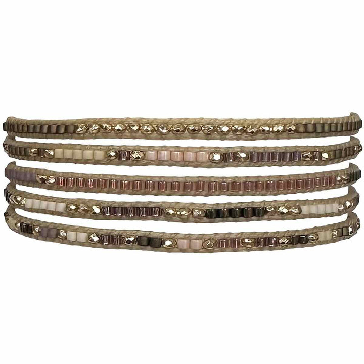 leju armband old pink small (kies je soort)
