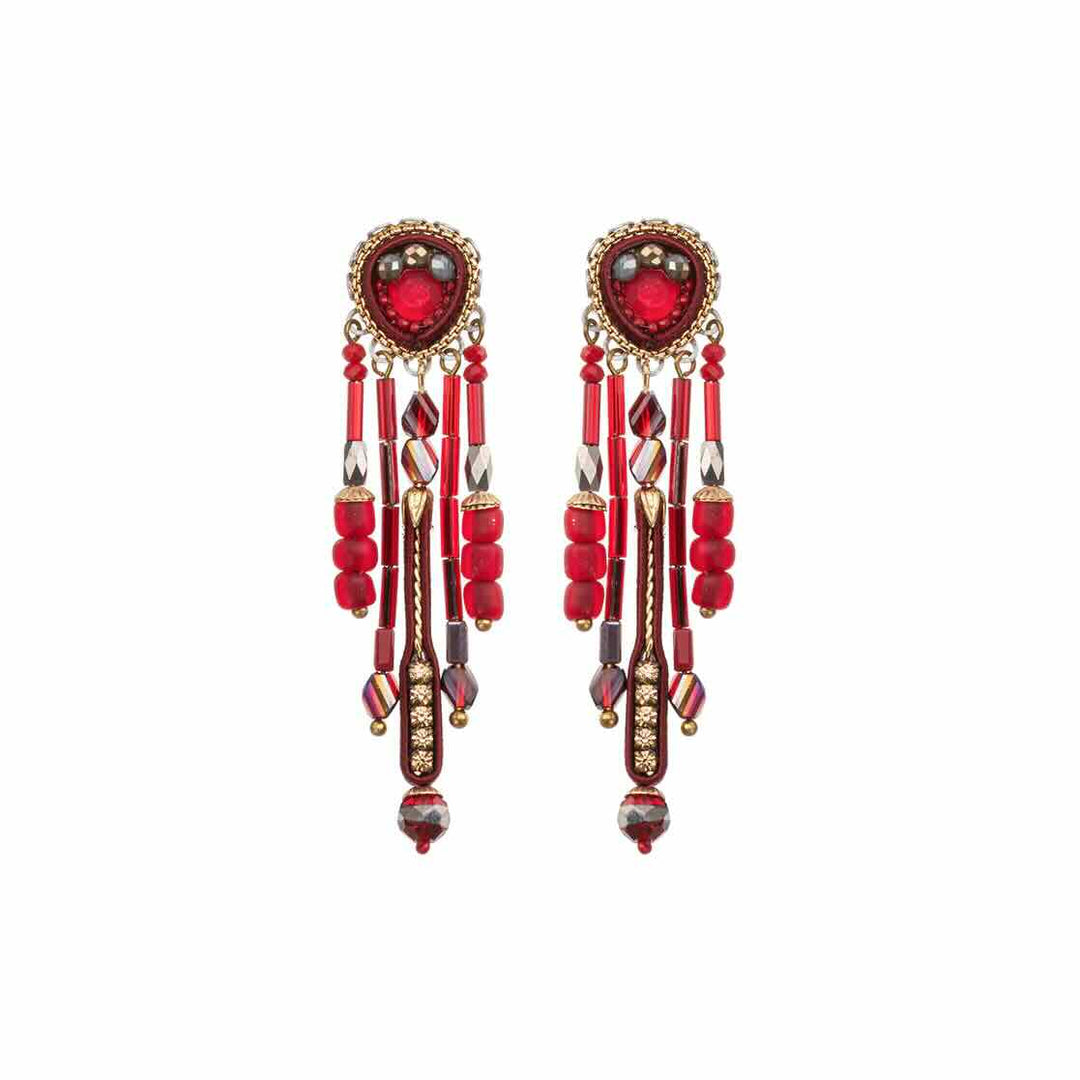 ayala bar oorbellen mid season set long beaded oni