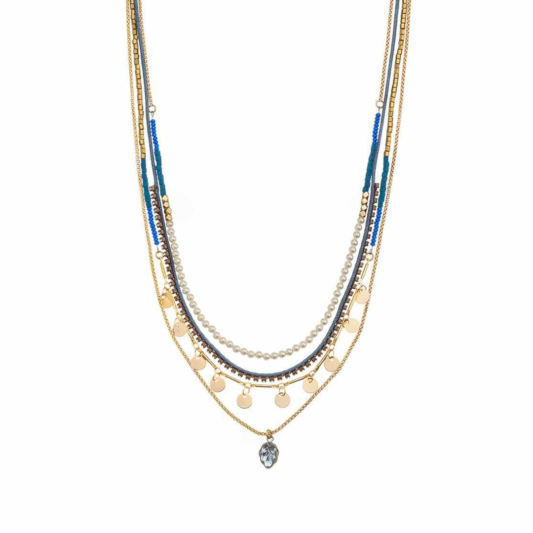 ayala bar ketting mid season set blue gold takala